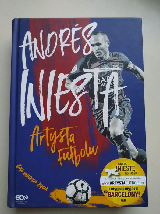 Książka Andres Iniesta biografia