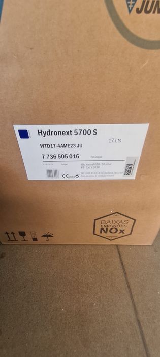 Esquentador junkers  estanque 17 litros gás natural junkers