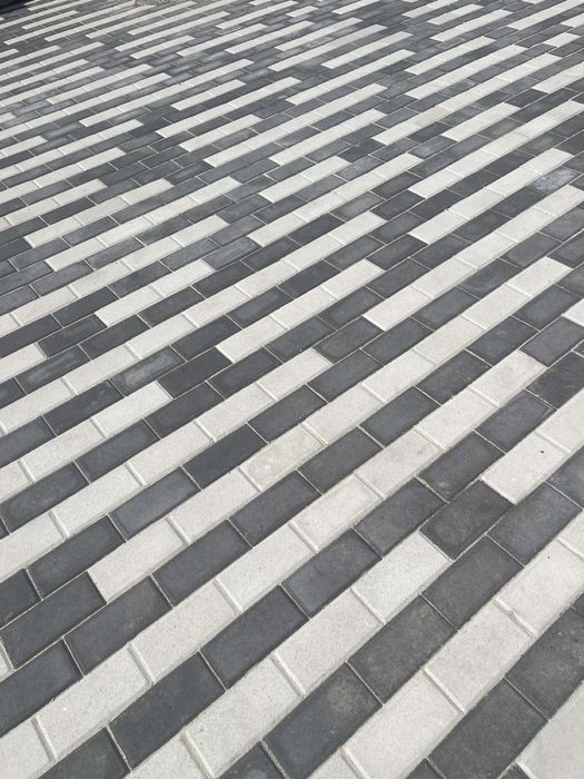 Тротуарная плитка Кирпичик завод Фортис.Є відновлення.