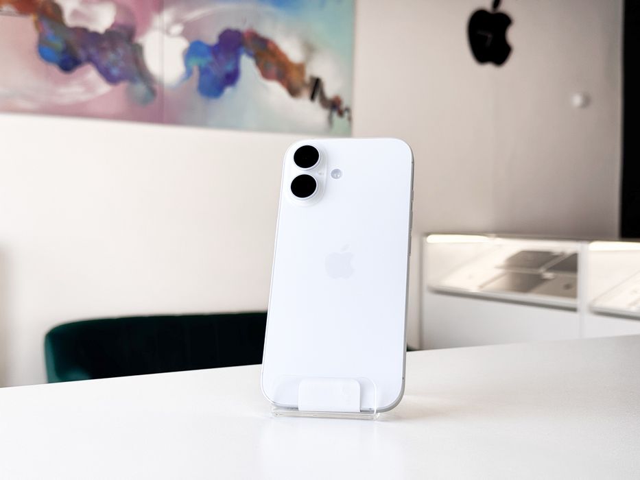 iPhone 17 256 GB Biały White jak Nowy 100% bateria Sklep Gwarancja