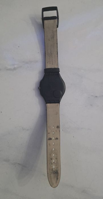 Relógio Swatch falta por pilha