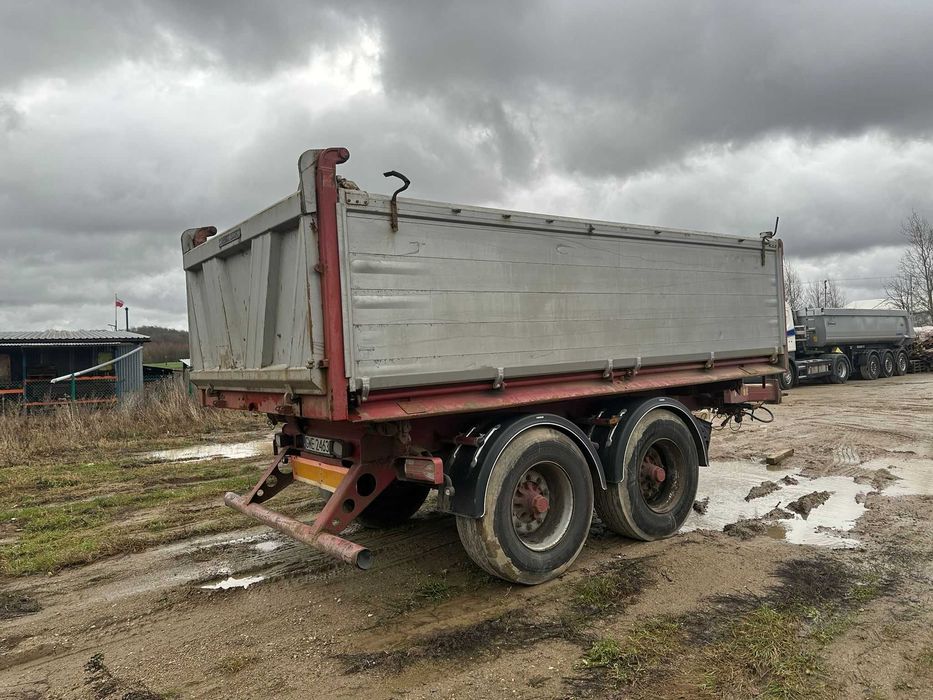 Meiller Kipper Przyczepa Tandem Wywrotka 3str 18ton