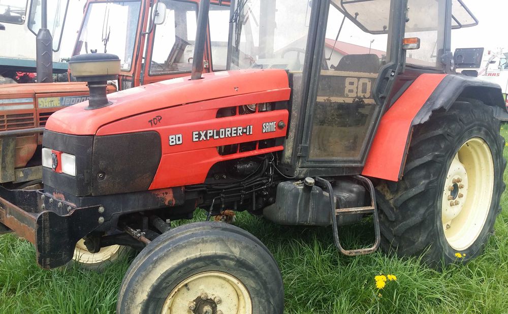 Części używane do Same Explorer 80 90 kabina, silnik, skrzynia biegów