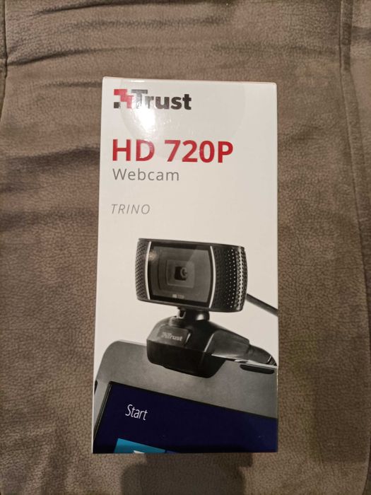 Webcam HD 720p com microfone (nova)