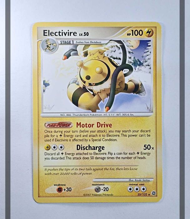 Electivire Lv.50 25/132 SW Pokemon ENG-NM