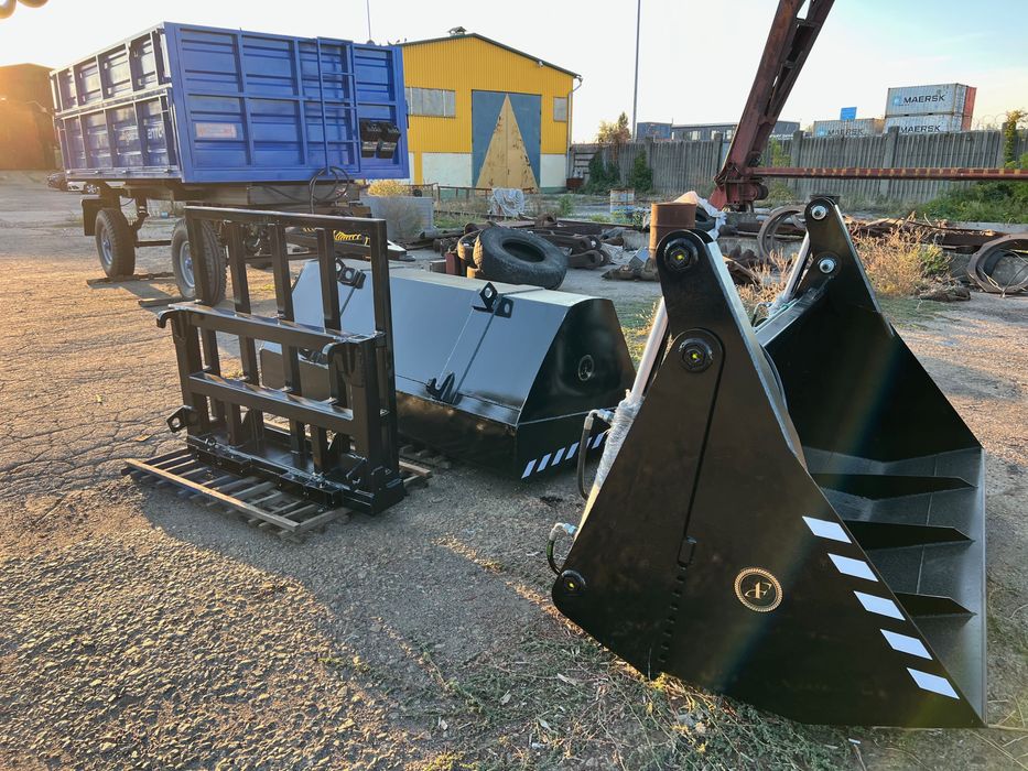 Швидкозʼємний Погрузчик КУН-4000 для трактора МТЗ ЮМЗ Т-40 Виробник