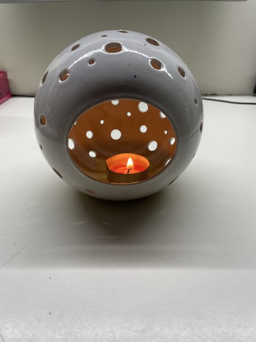 Підсвічник білий