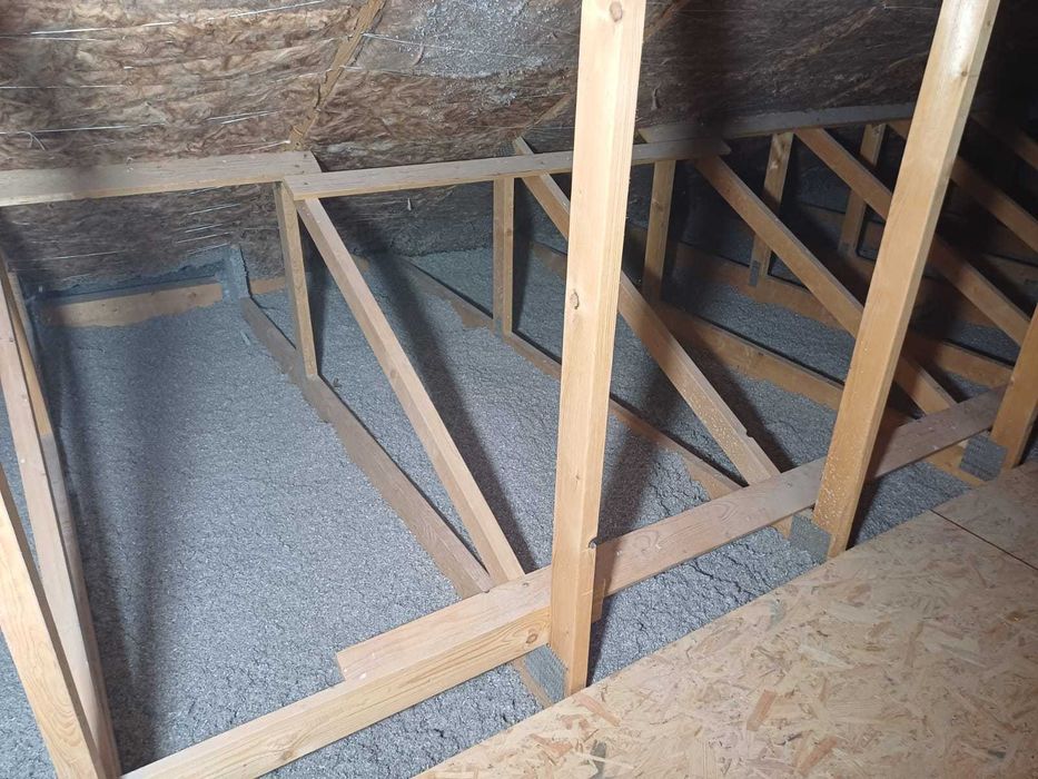 Celuloza wdmuchiwanie celulozy, wełna drzewna, ocieplanie stropów Śrem