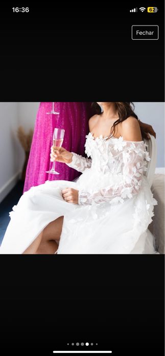 Vestido de Noiva Inspirado