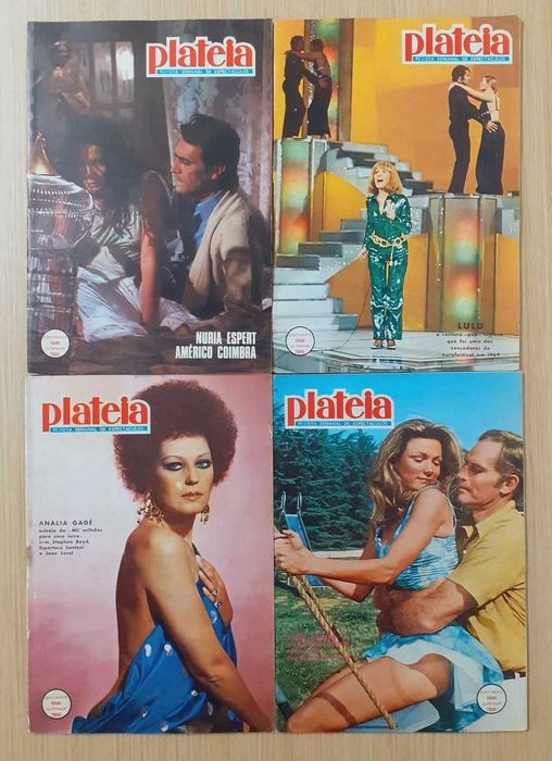Revistas Plateia de 1972 a 1973 (Lote 7)