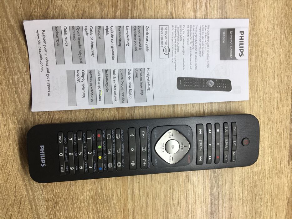Пульт phillips, one for all