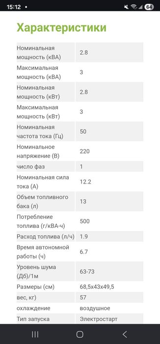 Генератор Kipor IG3000