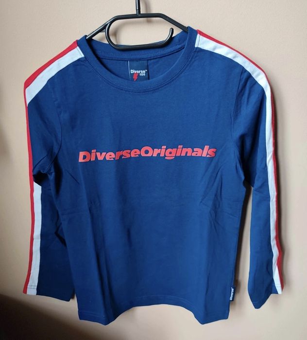 Diverse Kids koszulka longsleeve z długim rękawem 134/140 Nowa z metka