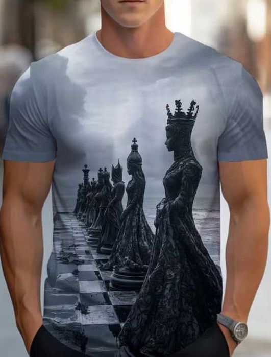Сіра футболка (розмір M)