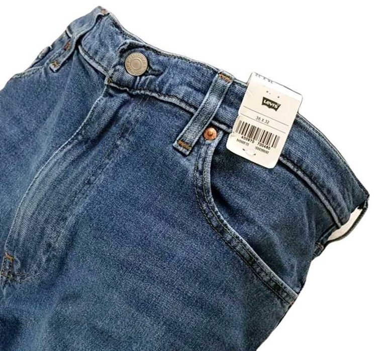 Męskie jeansy Levi's Skinny Taper Stretch Levis Flex nowe oryg.W36/L32
