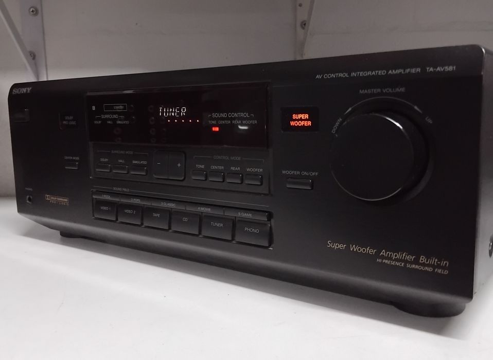SONY amplificador TA-AV581