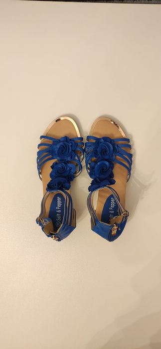 Sandałki - Salt & Pepper (38 Damskie) Piękne