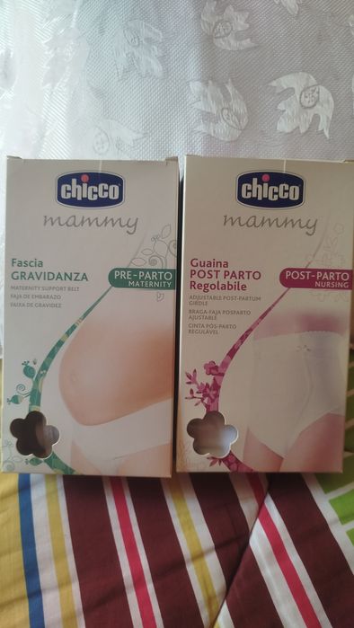 Chicco - Faixa de gravidez e cinta pós parto