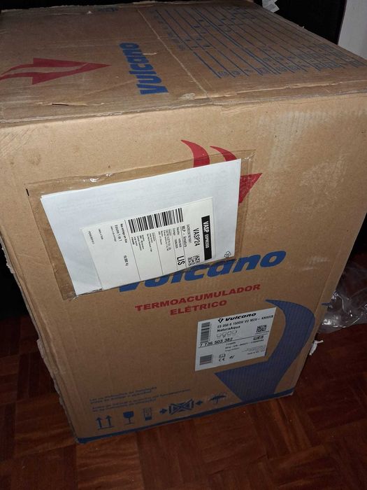 Termoacumulador 50L 1,5kW NATURAAQUA50 - VULCANO Novo na caixa, factura para garantia.