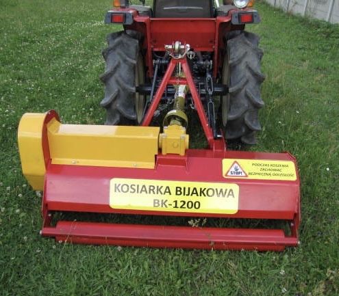 Glebogryzarka separacyjna, kosiarka bijakowa, uslugi minikoparką