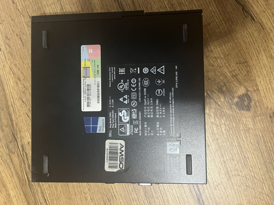 Dell OptiPlex 3020 Micro i5 / 8GB RAM / SSD 256GB / Wi-Fi