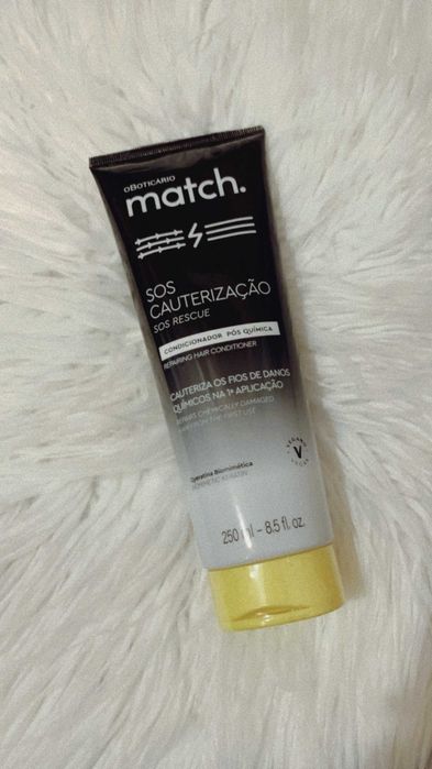 Condicionador Pós-Química Match SOS Cauterização - Boticário