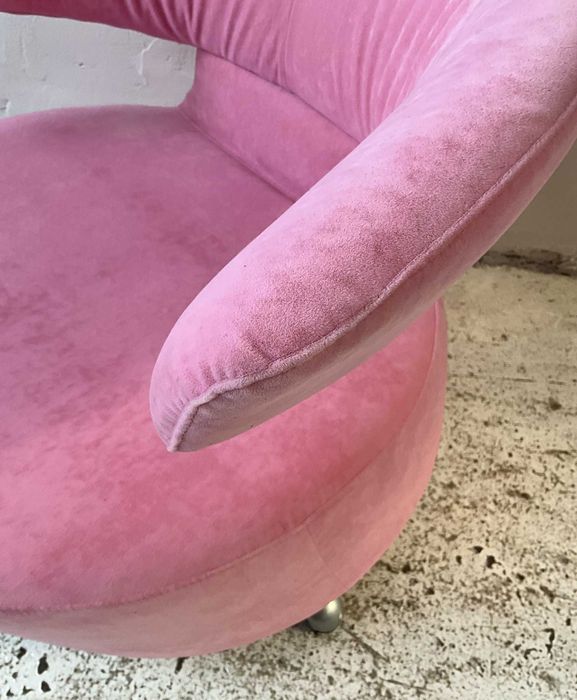 Cassina włoski fotel Biki proj. T. Kita nowe obicie lata 2000 vintage