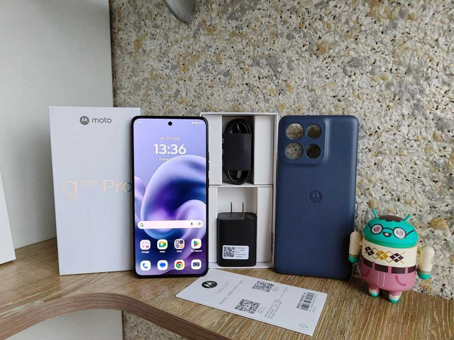 Motorola Moto G100 Pro 8/256ГБ, 6.7" 120Гц, 6720мАг, 50мп, IP69, Новий