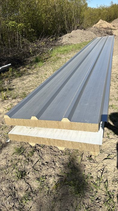 Plyty warstwowe 100mm wełna mineralna