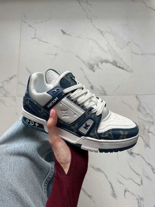 36-45 Louis Vuitton Trainer White Blue