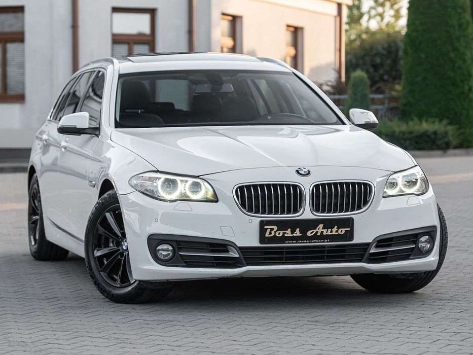 BMW Seria 5 520d LCI XDrive 184KM Navi Pano Led Camera Skóra Full Gwarancjia