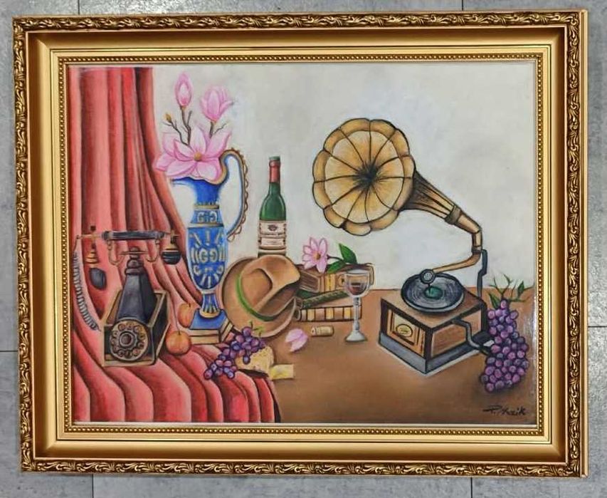 Obraz suchy pastel  Marta Natura