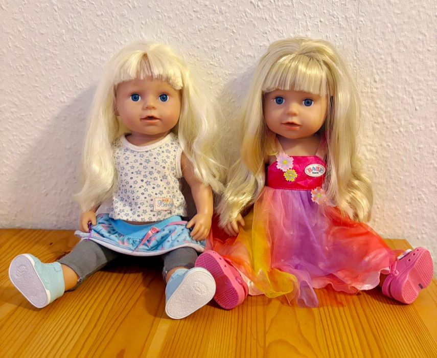 Кукла BABY BORN с длинными волосами