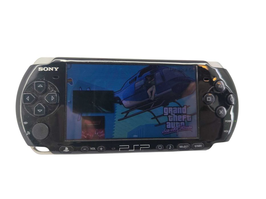Psp Slim 3004 KARTA 128GB Przeróbka z grami i akumulatorem