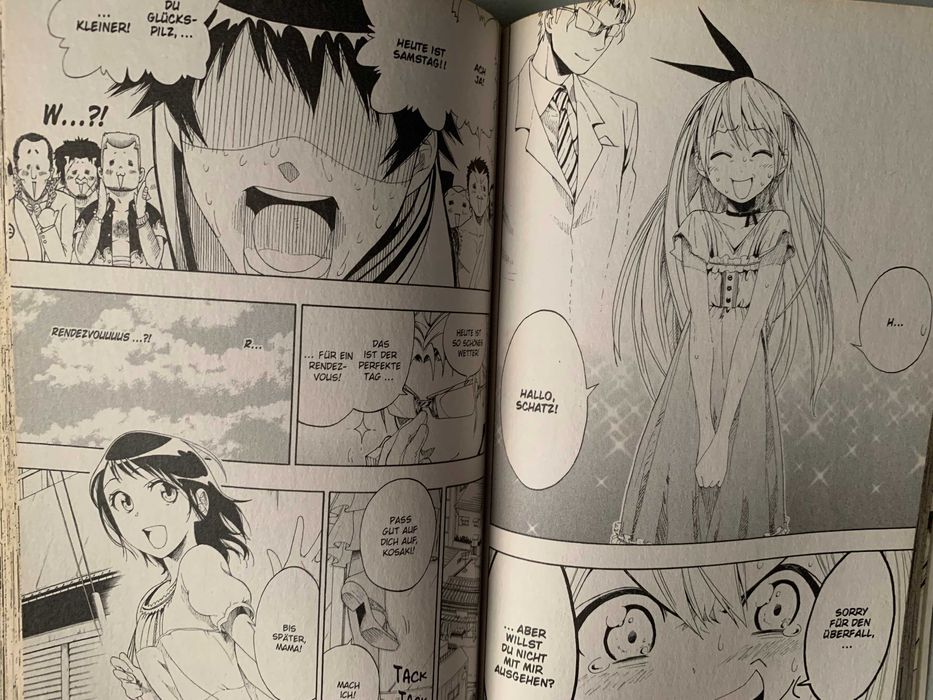[Manga] Nisekoi - volume 1 (Alemão)