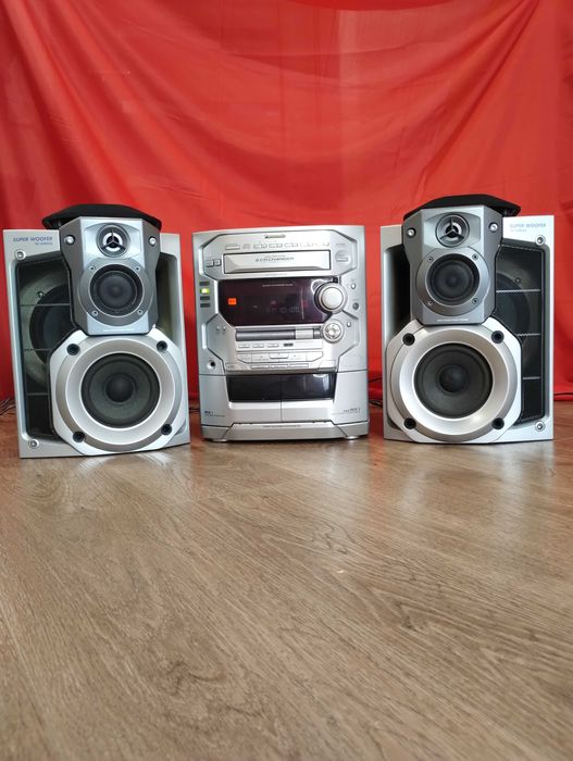 Король звука Panasonic AK48 (500 Вт Блютуз - AUX - Bluetooth - радио )