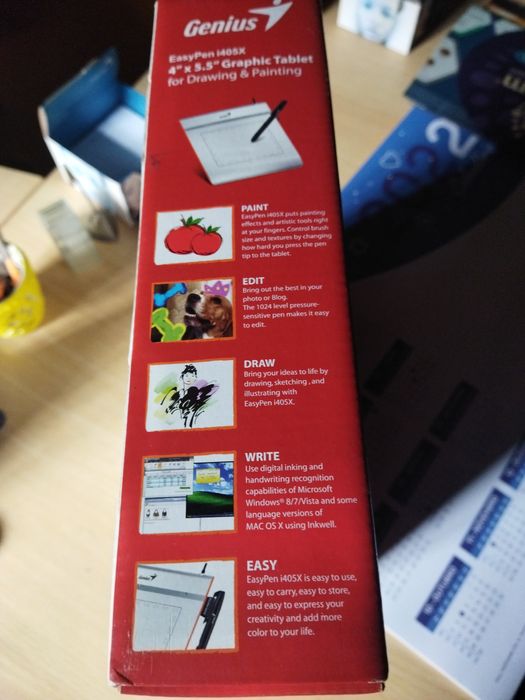 Tablet gráfico Easy pen novo