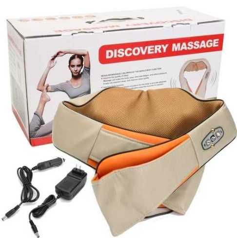АКЦІЯ Масажер для шиї з підігрівом Neck Kneading Воротниковый массажер