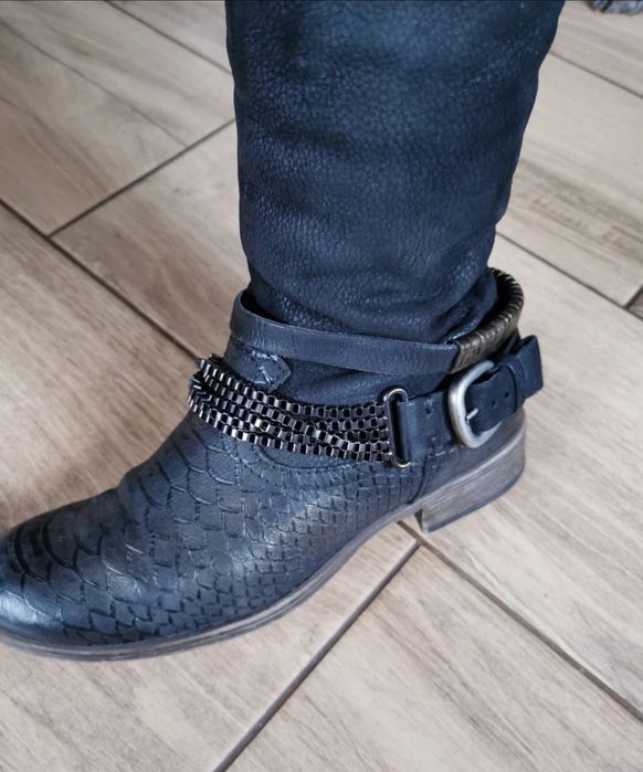 Kozaki skórzane Venezia