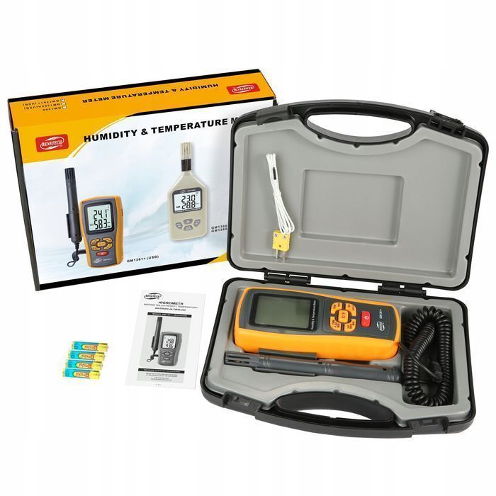 Higrometr Miernik Wilgotność Temperatura Powietrza