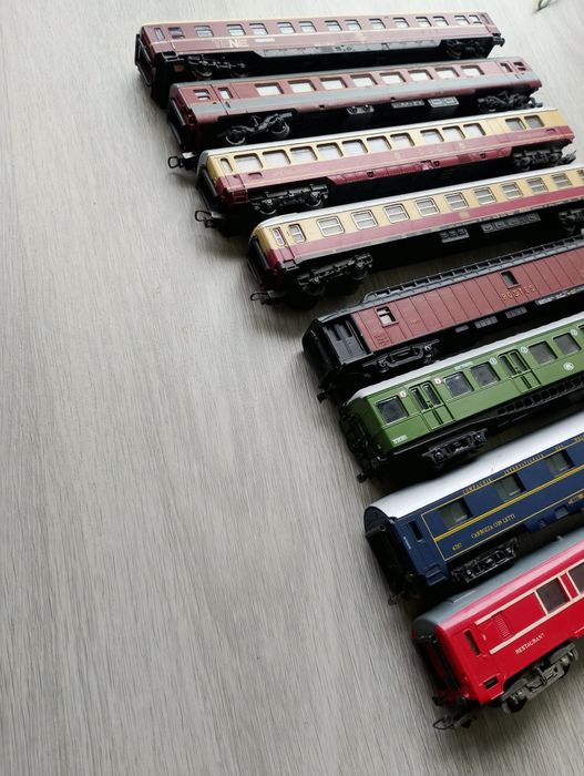 Conjunto 8 carruagens, Roco, Lima, Jouef, Hornby, H0 1:87
