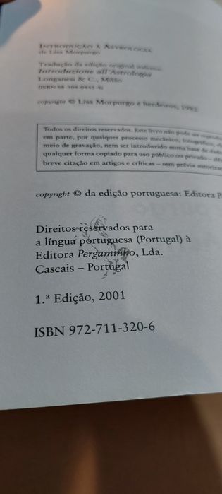 Introdução à Astrologia - Lisa Morpurgo