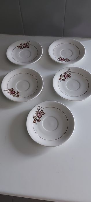 Conjunto de 5 pires antigos ceramica Cesol