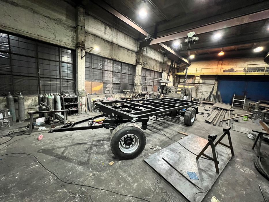 Причіп-Платформа (Прицеп-контейнеровоз) Лафет Завод-Виробник