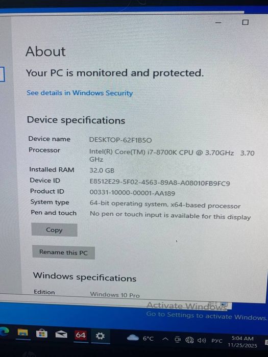 i7-8700K + Gigabyte Z370 + 32 ГБ — идеальный домашний/игровой ПК