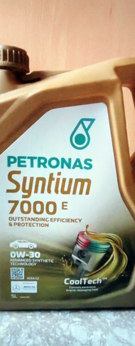 2,5 Litro óleo 0w30 sintético motor diesel e gasolina PETRONAS Syntium