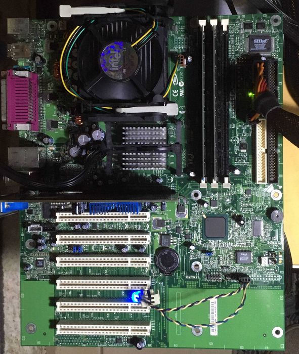 Motherboard Intel D845WN (skt478 - P4 - SDR/DDR), Celeron 2.6G + RAM