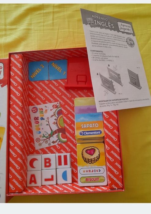 Jogo aprendo em inglês
