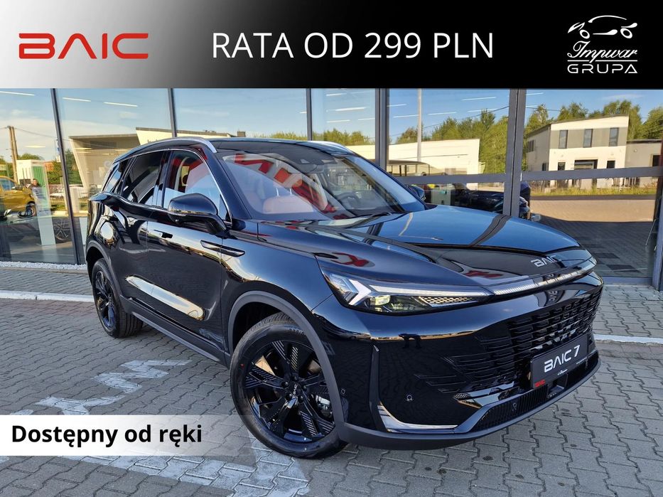 BAIC 7 Kamery 360 / Masaże i Wentylacja Foteli / el. Klapa / Szyberdach