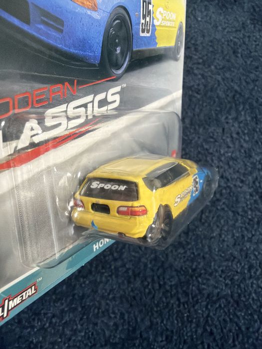 Hot wheels premium honda civic wg spoon modern classics